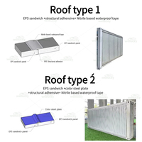 Maison préfabriquée économique de 20 pieds, module pliable X, petite classe, résistante au feu et à l'eau, adaptée aux climats extrêmes