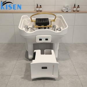 Lavacabezas Portátil Kisen High-Click sin Plomería, Unidad Profesional para Lavado de Cabello en Salón con Sistema de Calentamiento - Product Image 1