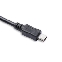 Cable de Datos de Descarga Serial RS232 con Conector Hembra D-Sub DB9 de 9 Pines a Mini USB
