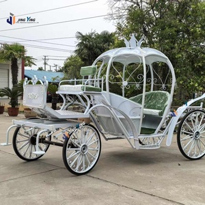 Chine Usine Ferronnerie Creuse Citrouille Chariot Ferronnerie Art Fabricant de voitures Calèche électrique à <span class=keywords><strong>vendre</strong></span> - Product Image 5