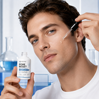 Sérum Visage Hydratant Essentiel pour Hommes OEM 30ml – Équilibre Hydrique, Acide Hyaluronique et Acide Azélaïque – Soin Visage Peaux Sèches