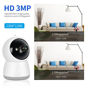New Arrival trong nhà thông minh máy ảnh Wifi 4G tùy chọn 3MP HD tầm nhìn ban đêm chuyển động báo động đẩy PTZ camera an ninh - Product Image 2