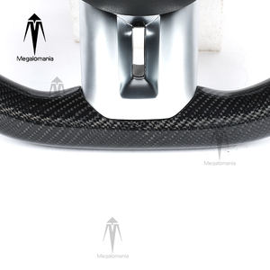Volant en fibre de carbone compatible avec Mercedes Benz <span class=keywords><strong>AMG</strong></span> W206 W292 W463 W218 W212 W205 W204 W222 W221 W223 W213 GTS GLA GLB GLC GLE - Product Image 4