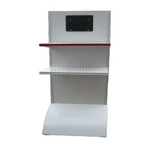 Foshan Fabrikant Voor Winkel Winkel Metalen Retail Vloer Display Units Merchandise Stand Rack Met Lcd Video Player