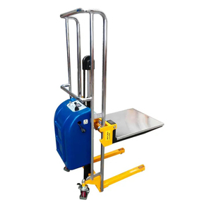 Kualitas tinggi 400 KG 1.3M luar ruangan <span class=keywords><strong>Stacker</strong></span> palet truk <span class=keywords><strong>Forklift</strong></span> listrik jenis tumpuk Platform - Product Image 5