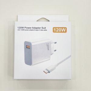 อะแดปเตอร์ชาร์จเร็วแบบพกพา PD2.0 หัวปลั๊ก EU ชนิด Type C 120W USB C สำหรับชาร์จโทรศัพท์มือถือ รองรับสายชาร์จ Xiaomi - Product Image 5