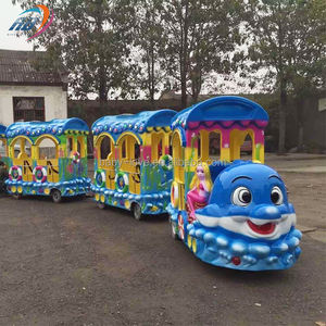 Trenes Eléctricos Infantiles de Alta Calidad para Parques de Diversiones al Aire Libre, Funcionan con Batería, <span class=keywords><strong>en</strong></span> Venta - Product Image 5