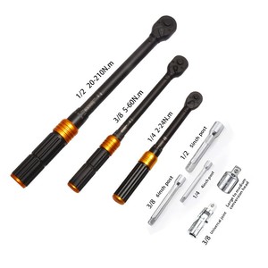 Juego de Llaves Dinamométricas de Alta Precisión con Trinquete, Capacidad de 210 Nm para Motocicletas, Tapones y Neumáticos - Embalaje 26- - Product Image 4