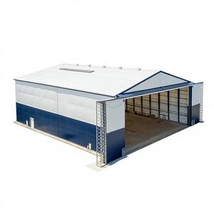 Solution clé en main durable : Hangar industriel en structure acier Q345B pour entrepôt et atelier aéronautique - Product Image 1