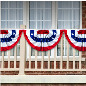 Высокое качество, быстрая доставка, Лидер продаж, вышитый патриотический день памяти, плиссированный веер с флажками - Product Image 6