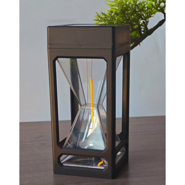 โคมไฟทรงนาฬิกาทรายสี่เหลี่ยม