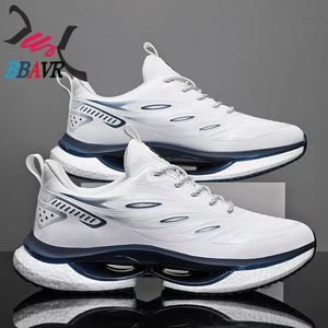 Zapatillas deportivas casuales transpirables de verano para hombre, diseño de malla blanca con cordones, aumento de altura, EVA, tendencia 2026, izquierda/derecha - Product Image 3