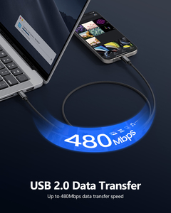 SUNGUY Nylon Braided <b>USB</b> C <b>Cable</b> 60W 3A Fast Charging Data <b>Cable</b> <b>USB</b> <b>Cable</b> chargeur de téléphone for EU Market - Product Image 4