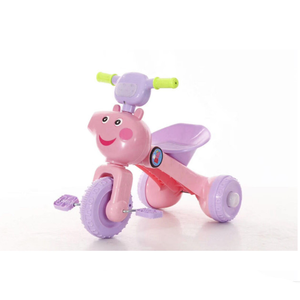 Venta al por mayor es caliente y bebé paseo en <span class=keywords><strong>coche</strong></span> clásico de los niños triciclo plegable 2-4 años bebé deslice triciclo con luz - Product Image 2