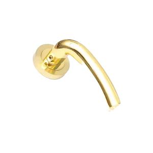 Ensemble de poignées de <span class=keywords><strong>porte</strong></span> dorées à tirette principale en alliage de zinc moderne pour l'intérieur en aluminium - Product Image 3