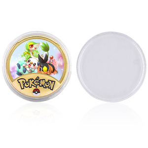 Médaille commémorative plaquée or Monstre Fantastique Adorable, pièce <span class=keywords><strong>de</strong></span> <span class=keywords><strong>collection</strong></span> estampillée, cadeau souvenir <span class=keywords><strong>pour</strong></span> enfants et fans - Product Image 6