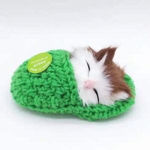 Set di 8 Gattini Dormienti in Pantofole, Mini Peluche Soffici con Suoni, Decorazione per la Casa, Giocattolo Gattino Dormiente - Product Image 2