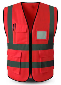 เสื้อกั๊กสะท้อนแสงเพื่อความปลอดภัยในการทำงานสำหรับงานก่อสร้างบนถนน - Product Image 3