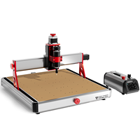 Machine de Gravure Laser et Découpe CNC 4 Axes TWOTREES TTC450 Ultra 2-en-1 pour Bois, Pierre, Aluminium, MDF, Papier, Compatible IA