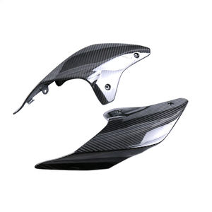 Carénages latéraux avant en fibre de carbone sèche 3K, légers, haute résistance, trous pré-percés, adaptés à la moto Ducati Streetfighter V4 V4S - Product Image 2