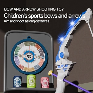 Ensemble de Jouets d'Activités Sportives pour Enfants, <span class=keywords><strong>Arc</strong></span> <span class=keywords><strong>et</strong></span> Flèches avec Cible de Tir à l'<span class=keywords><strong>Arc</strong></span>, Jeux de Plein Air pour Enfants - Product Image 3