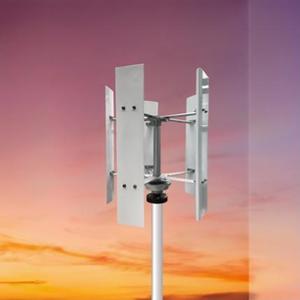 Aerogenerador de Arranque a Baja Velocidad del Viento <span class=keywords><strong>HAWT</strong></span> de 3/5 Aspas, Vertical/Horizontal - Product Image 2