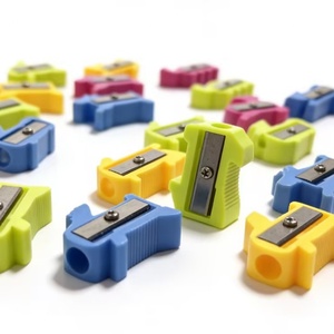 Taille-crayons miniatures mignons en forme d'animaux de la série Animaux, toutes formes, à un trou, pour enfants, en gros, à prix de gros - Product Image 2