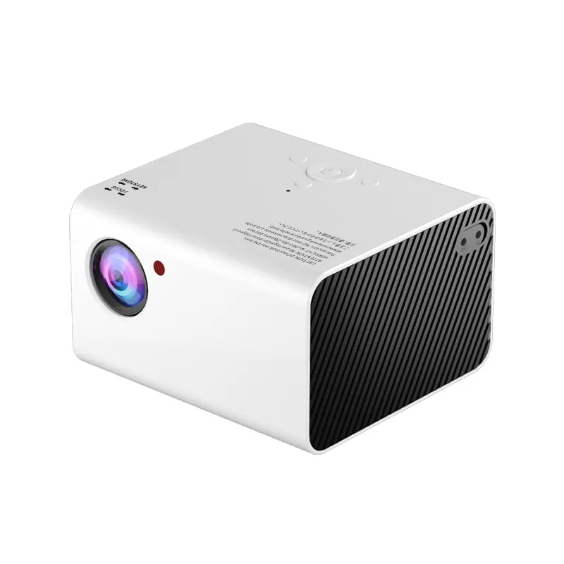 New LCD Projector 5000 Lumens 200 ANSI Built-in Speaker Projector 1920*1080P Full LED Home Projector T10