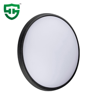 Hot Sale Aluminium Indoor Round Wall Luminaire Ip54 Waterproof 24 36 Watt LED Wall Light