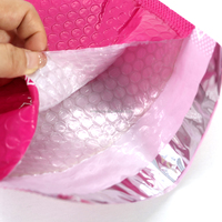 Sacs à bulles express personnalisés en LDPE recyclable, absorbant les chocs, pour l'emballage de bijoux et de vêtements