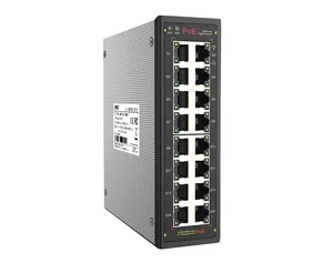 OEM PoE Gigabit 16 port Powered Switch Managed Industrial Network Switch