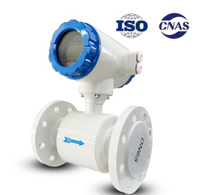 Débitmètre électromagnétique DN900 4-20mA RS485 Résistance sismique Eau Mesure précise Débitmètre magnétique - Product Image 1