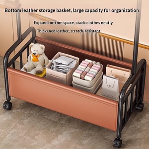Perchero Moderno Multifuncional de Pie para Sala de Estar y Baño, Mueble Móvil para el Hogar - Product Image 4