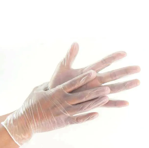 Manufacturers high quality disposable PVC gloves hand protection powder free safety gloves