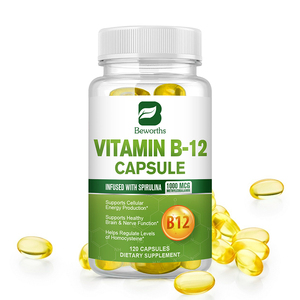 Beworths bổ sung chế độ ăn uống bổ sung bổ sung sức khỏe cho não và thần kinh bổ sung vitamin <span class=keywords><strong>B12</strong></span> Mới Về Hàng Mới Về 120 miếng - Product Image 1