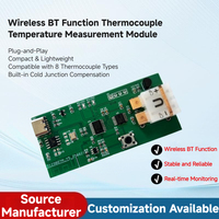 Module de mesure de température thermocouple Plug-and-Play Instrument Surveillance en temps réel Fonction BT sans fil OEM ODM pris en charge