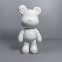 2026 Populaire Lapin spatial fluide en PVC avec tirelire, Embryons de vinyle fluide blancs pour la vente en gros