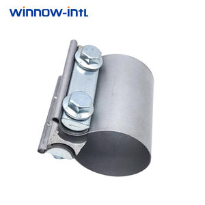 Collier <span class=keywords><strong>de</strong></span> serrage universel pour tuyau d'échappement, collier <span class=keywords><strong>de</strong></span> serrage en aluminium pour joint <span class=keywords><strong>de</strong></span> tuyau d'échappement pour la réparation <span class=keywords><strong>de</strong></span> tuyaux d'échappement <span class=keywords><strong>de</strong></span> voiture - Product Image 3