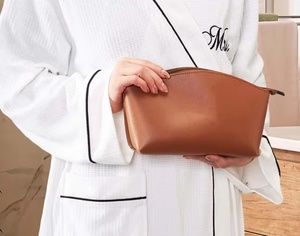 Nouveau moderne PU mode haut de gamme cosmétiques sac à main pour sac fermeture à glissière étanche 3-6L capacité pratique imprimable - Product Image 6