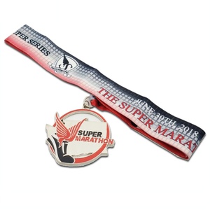 ผู้ผลิตเหรียญกีฬาโลหะผสมสังกะสีเลียนแบบโบราณสมัยใหม่ ขายส่งเหรียญวิ่งมาราธอนแบบกำหนดเอง เหรียญวิ่งบนลู่แข่งแบบนุ่ม - Product Image 5
