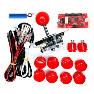 Usb cho Bluetooth điều khiển không dây Board Zero chậm trễ cho PC/<span class=keywords><strong>PS4</strong></span>/iOS/Android Tiếng Anh Arcade Stick mạch DIY <span class=keywords><strong>Kit</strong></span> đồng xu Pusher t - Product Image 6
