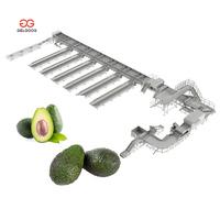 Kleine, snelle avocado sorteermachine, kalibratie- en verpakkingsinstallatie, droog- en sorteermachine voor avocado's