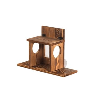 ที่ให้อาหารกระรอกไม้เนื้อแข็ง ติดผนังกลางแจ้ง สำหรับสวนและลานบ้าน - Product Image 5
