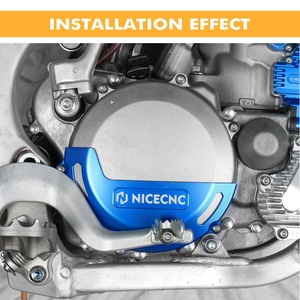 Protector de cubierta lateral de embrague de motor de aluminio NiceCNC para <span class=keywords><strong>Yamaha</strong></span> YZ250 2008-2023 2024 <span class=keywords><strong>YZ</strong></span> 250X2016-2020 2021 2022 2023 - Product Image 2