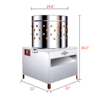 Extracteur de plumes de poulet automatique, machine à nettoyer automatique de volaille, vente à domicile