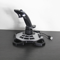 Rotation brillant titane aile II extrême 3D PRO vol Simulation jeu Joystick Joystick