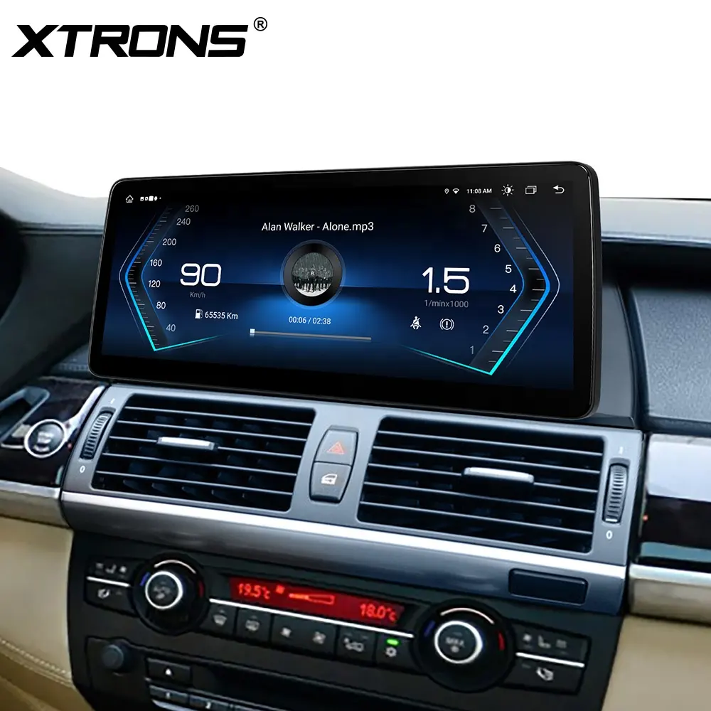 XTRONS 12.3" Android 13 Octa Core Autoradio For BMW X5 E70 X6 E71 2007-2013 Pantalla Carplay Android Auto 4G LTE Car Player
