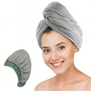 New Style Water Absorbent Soft <b>Bath</b> Thickened Pineapple Coral Velvet Double Layer Dry Hair Cap - Product Image 3