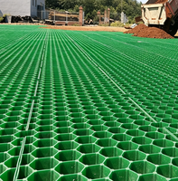 Grille de stabilisation du sol en HDPE robuste pour allées et parkings aux États-Unis