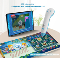 Juguetes Educativos Tempranos, Lápiz de Lectura con APP Interactiva, Libro de Audio Cognitivo, Lápiz Parlante para Niños, Batería de Litio de Plástico, Unisex